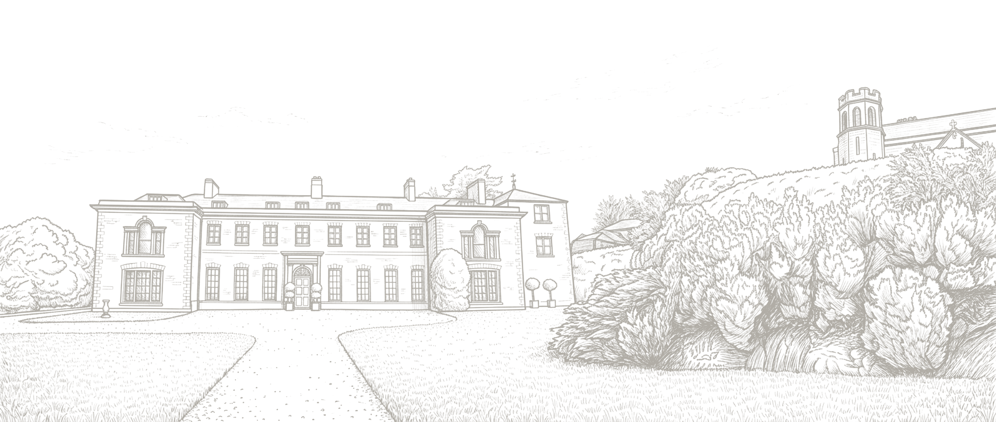 Boconnoc House and church